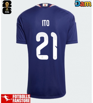 Japan Hiroki Ito #21 Hemmatröja Dam VM 2026 Kortärmad
